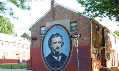Edgar Allan Poe mural