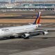 airplane on runway