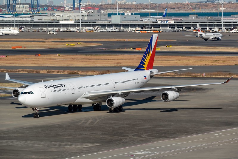 airplane on runway