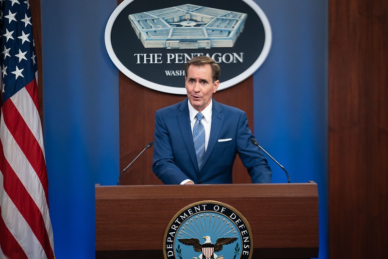 US National Security Council Coordinator for Strategic Communications John Kirby