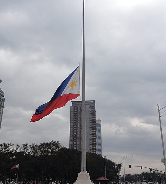 Philippine Flag in Rizal Park