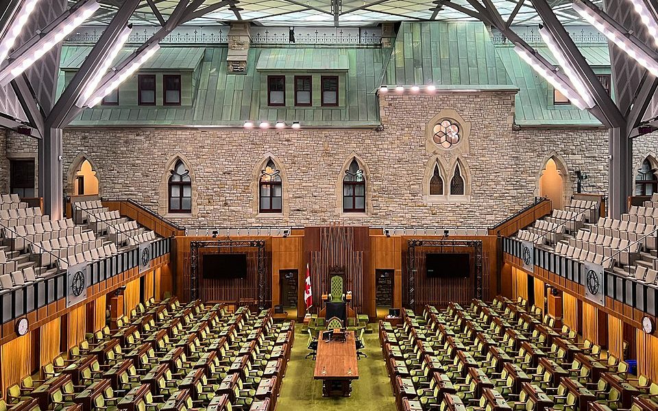 Canada's House of Commons Chamber