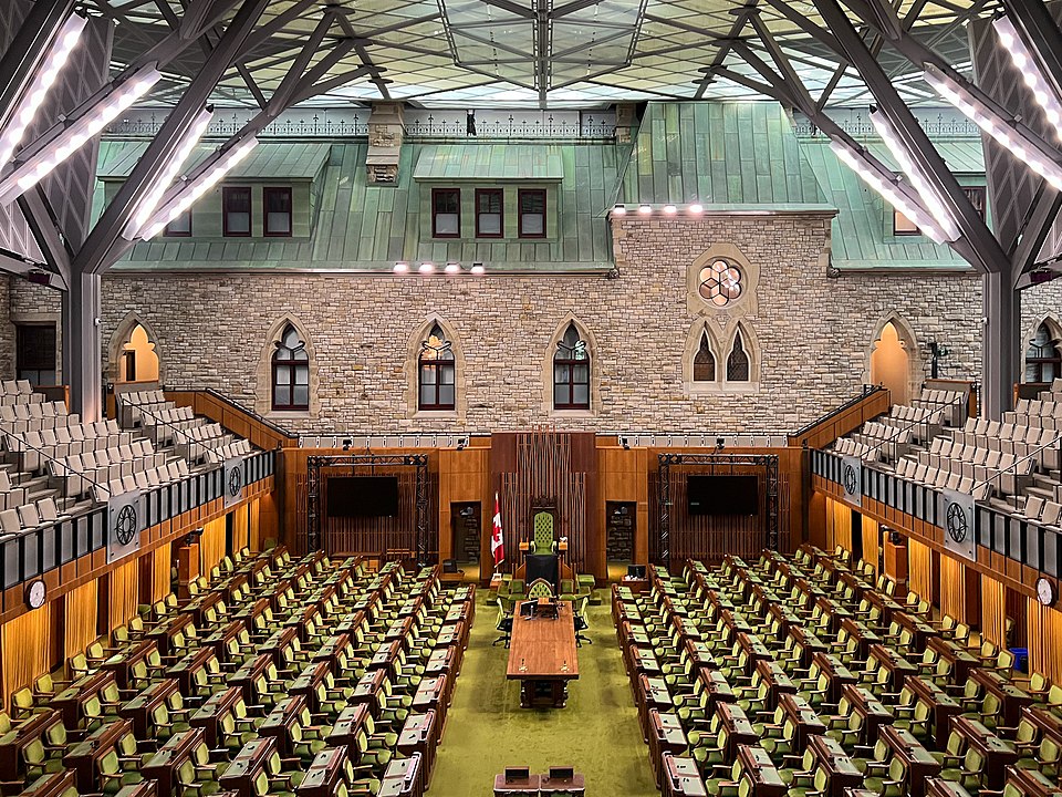 Canada's House of Commons Chamber