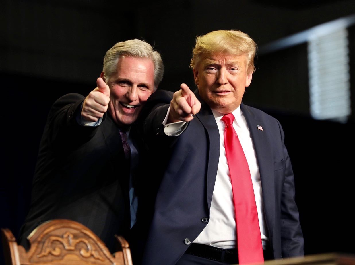Kevin McCarthy, Donald Trump