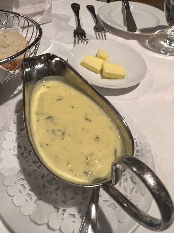 Béarnaise sauce.