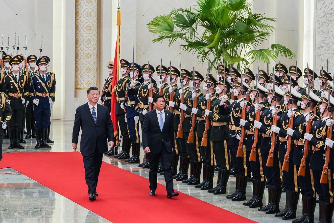 President Ferdinand R. Marcos Jr. and Chinese President Xi Jinping