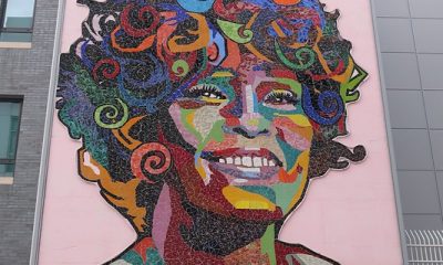 Whitney Houston mural