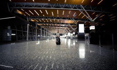 Woman standing in the center