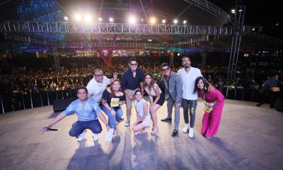 kapamilya karavan - tih cast poses with audience and hosts-min