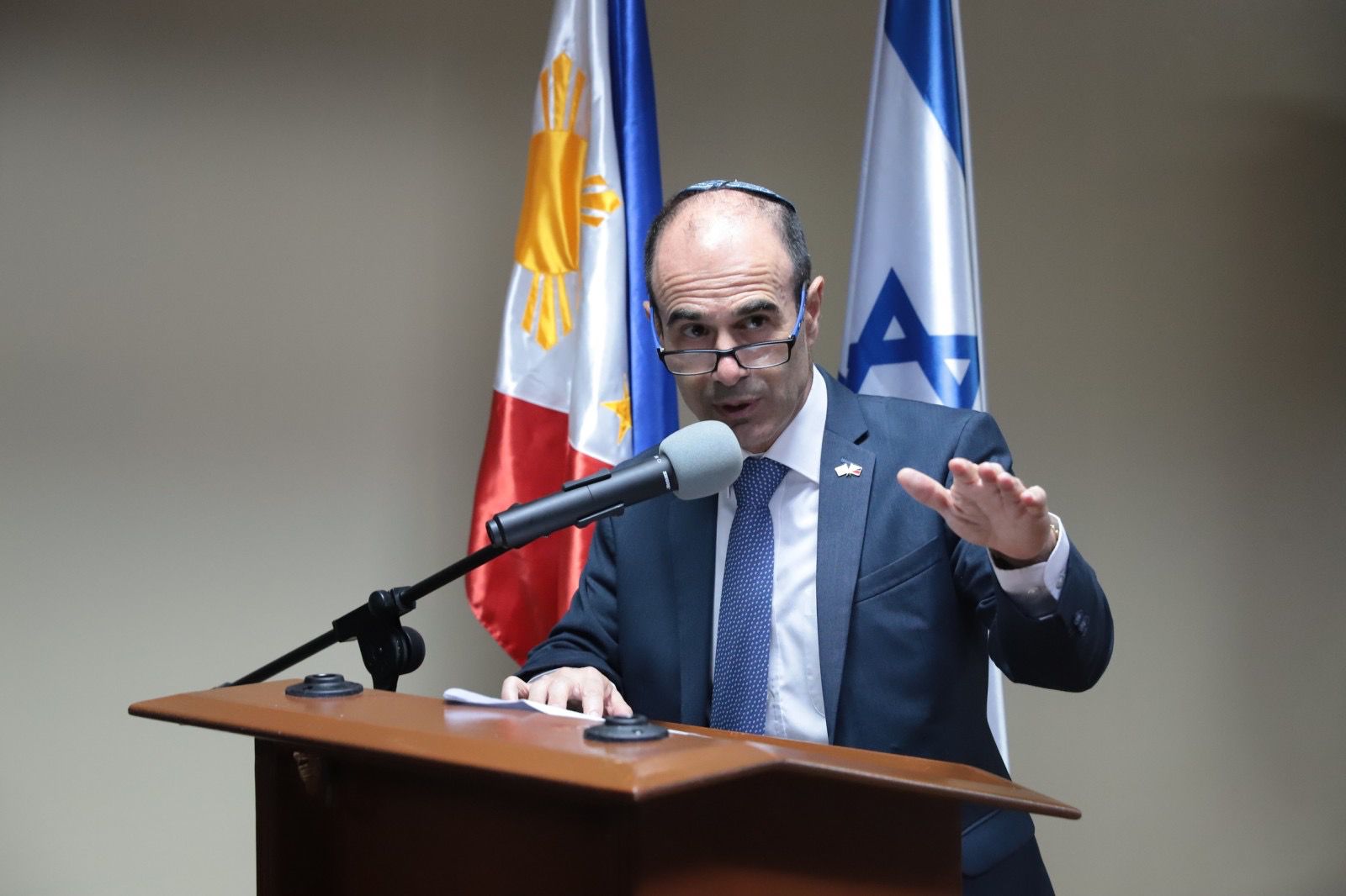 Israel Ambassador to Manila Ilan Fluss