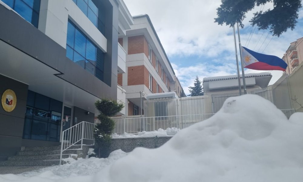PH flag down on PH Embassy in Türkiye