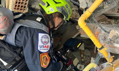 USAID rescue on Turkey earthquake location
