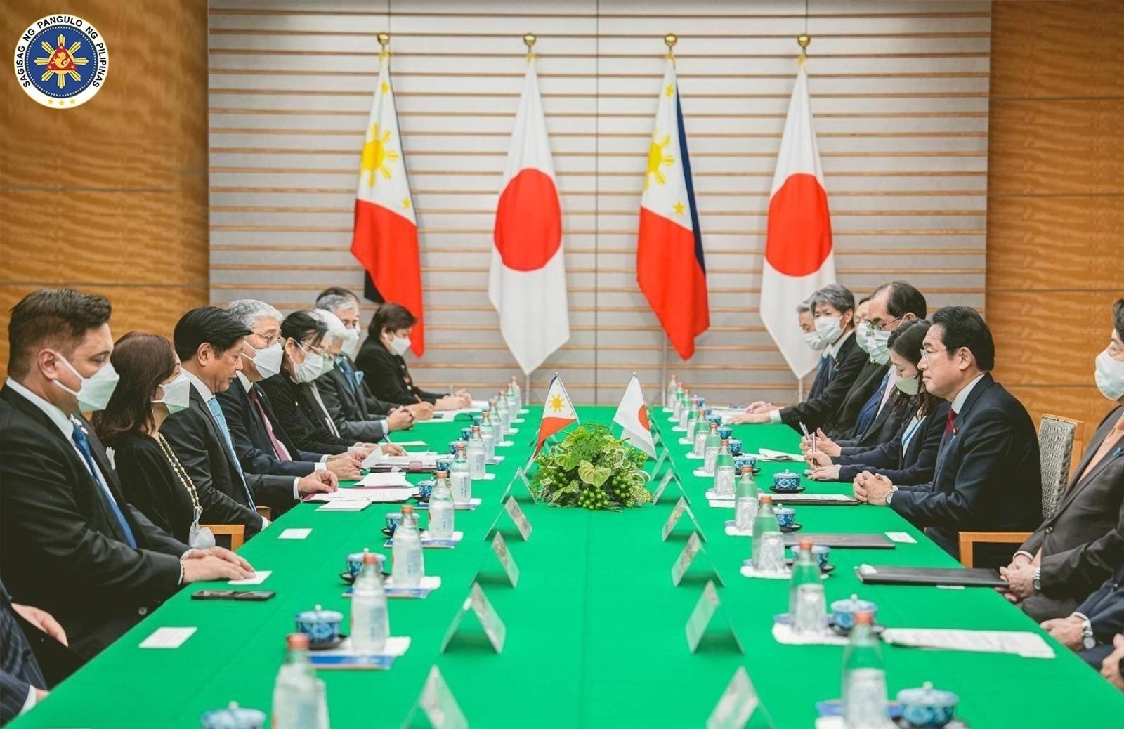 PBBM on a roundtable meeting in Japan