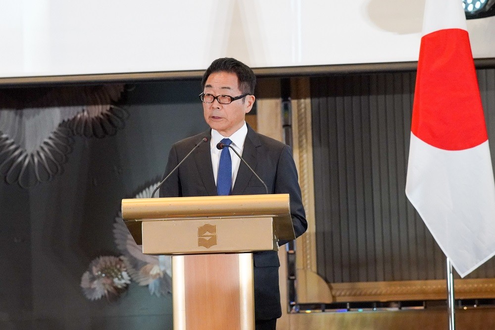 Japanese Ambassador to the Philippines Kazuhiko Koshikawa