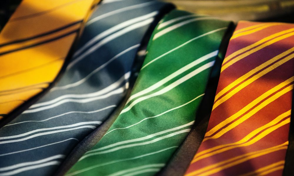 Assorted-color neckties