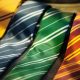 Assorted-color neckties