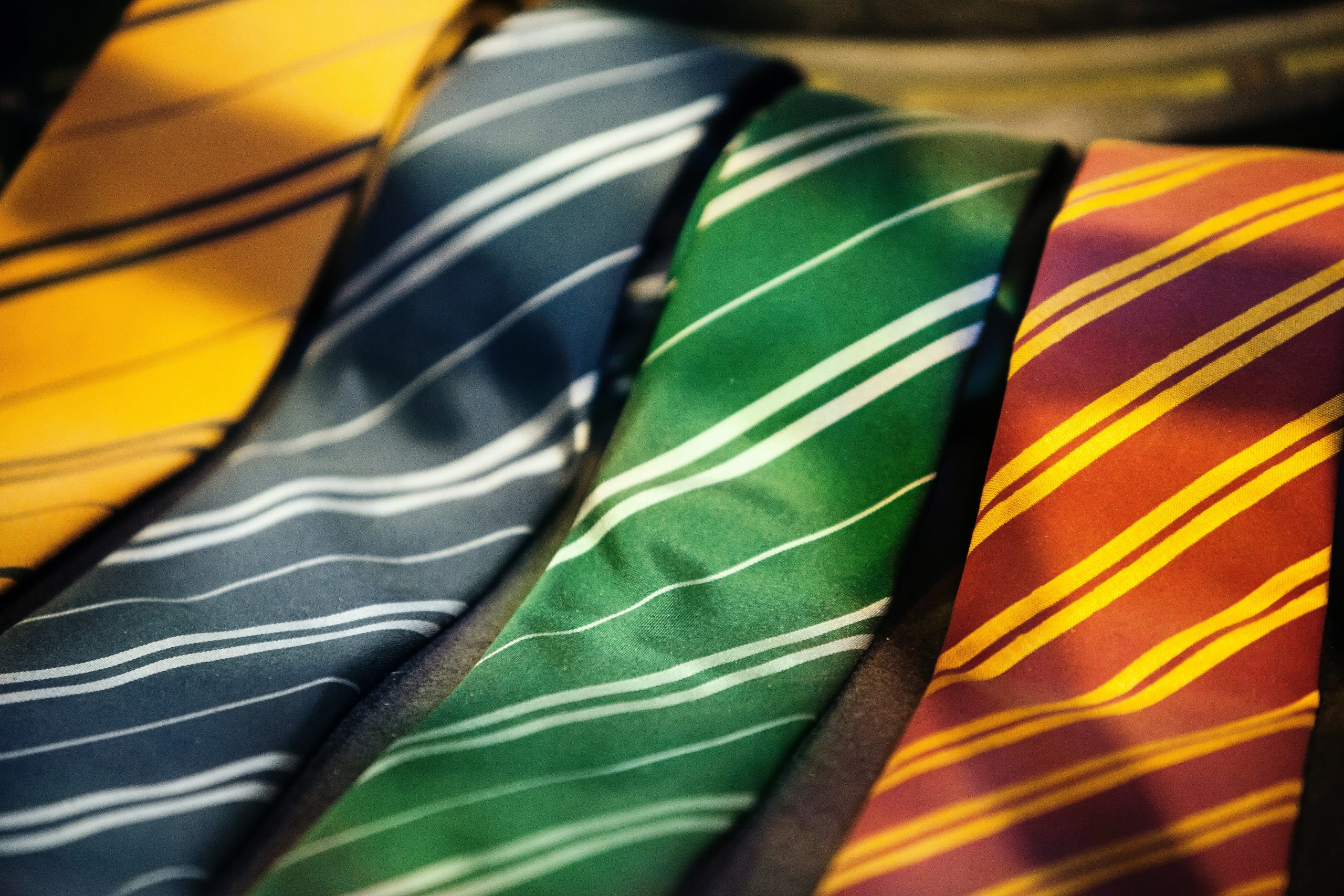 Assorted-color neckties