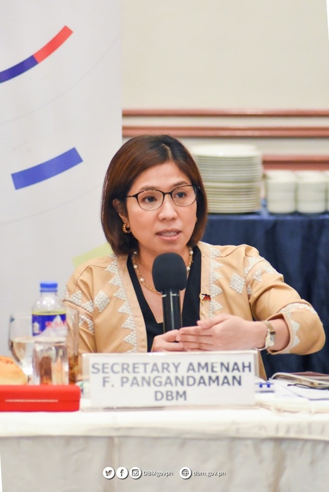 Budget Secretary Amenah Pangandaman
