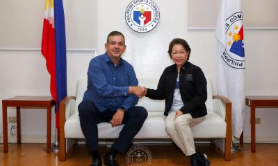 Civil Service Commission (CSC) Commissioner Atty. Aileen Lourdes Lizada and Philippine Sports Commission (PSC) Chairman Richard Bachmann