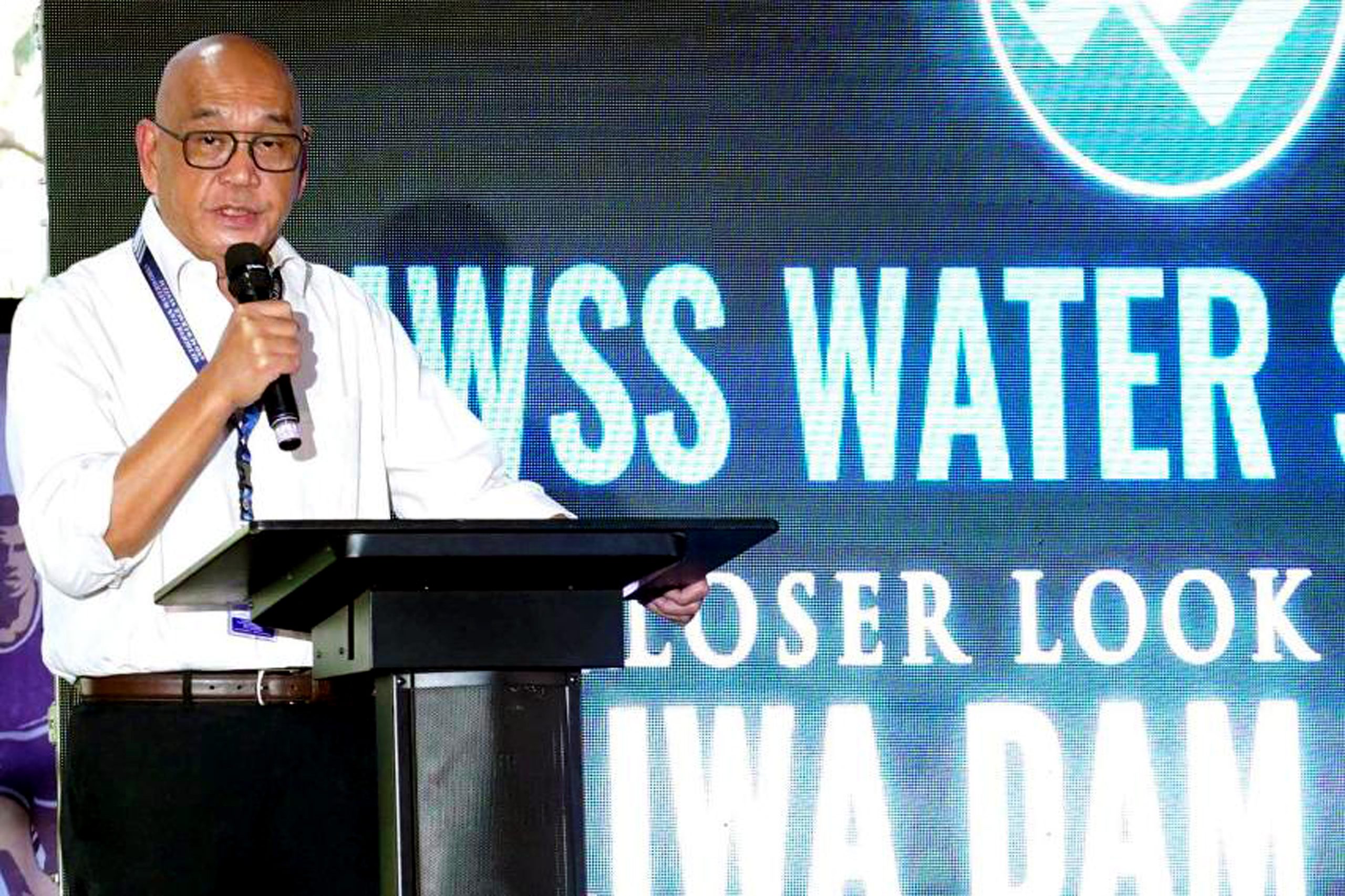 Metropolitan Waterworks and Sewerage System chairman Elpidio J. Vega