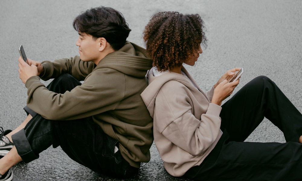 People Sitting On The Ground