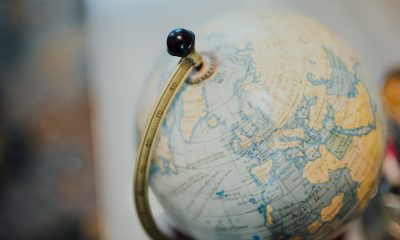 Photo of a globe