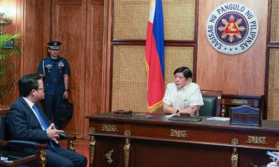 President Ferdinand Marcos, Jr. and Chinese Ambassador Huang Xilian