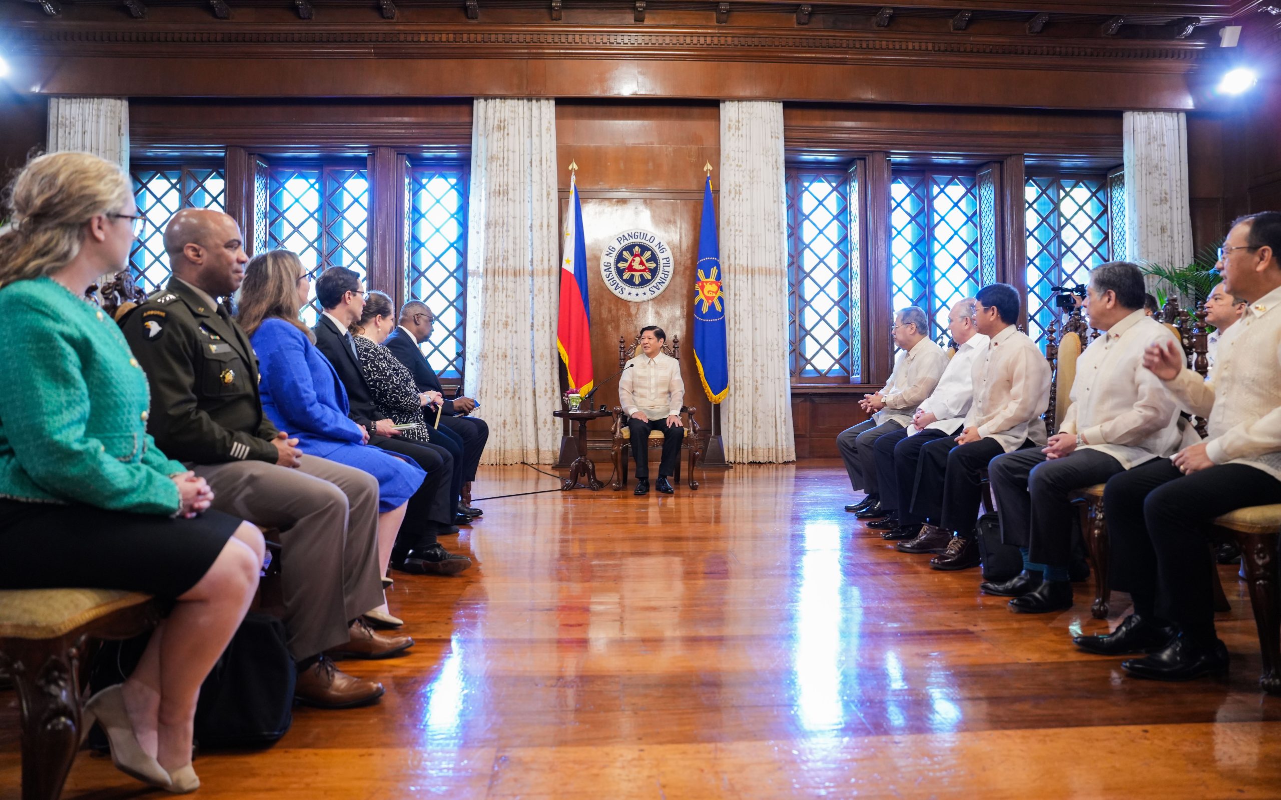 United States Defense Secretary Lloyd James Austin III's courtesy call