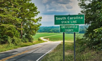 North/South Carolina stateline