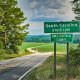 North/South Carolina stateline