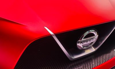 red Nissan