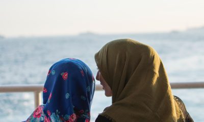 two women wearing hijab