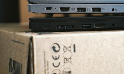 stack of laptop