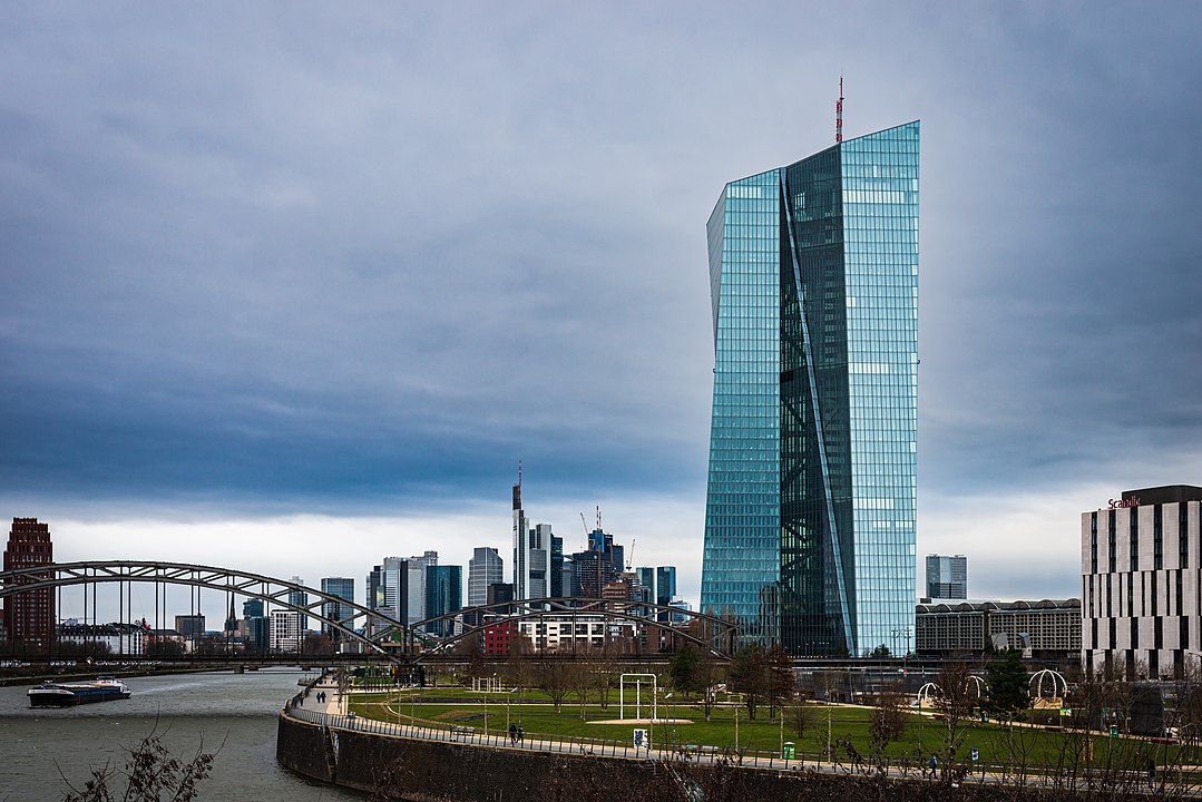 European Central Bank in Franfurt Germany