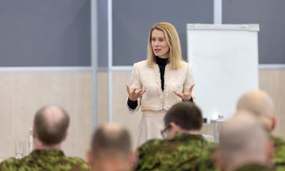 Estonia’s prime minister Kaja Kallas