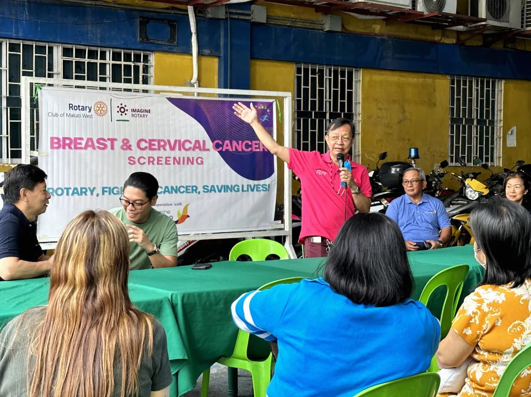 Barangay San Antonio free breast and cervical cancer screening