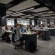 people working in office