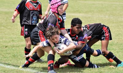 children playing rugby