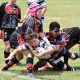 children playing rugby