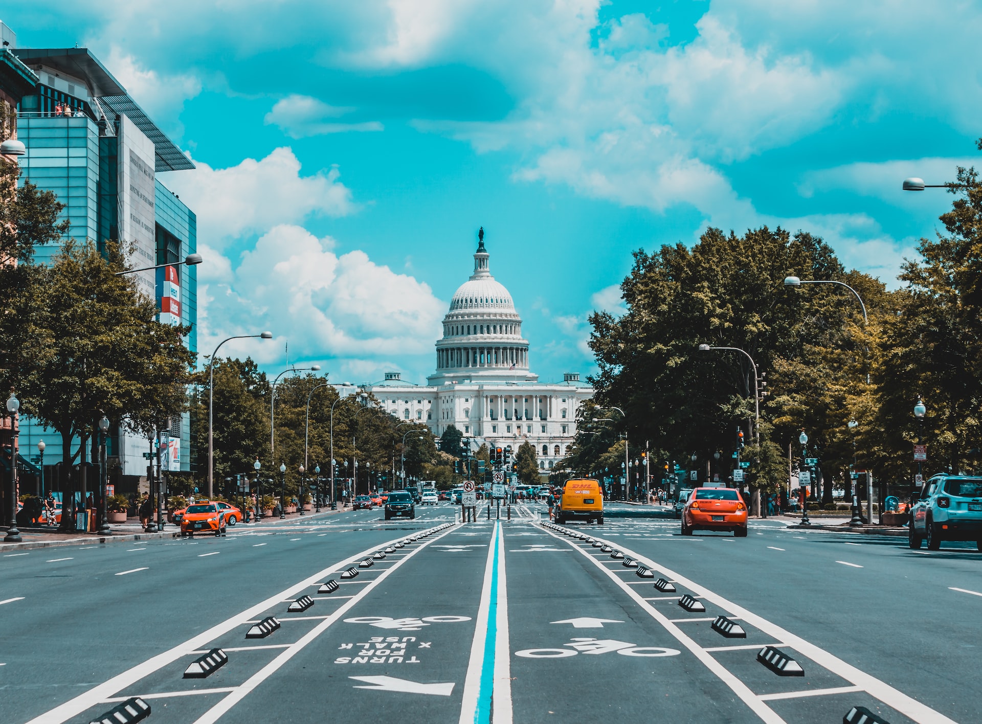 wide road in Washington