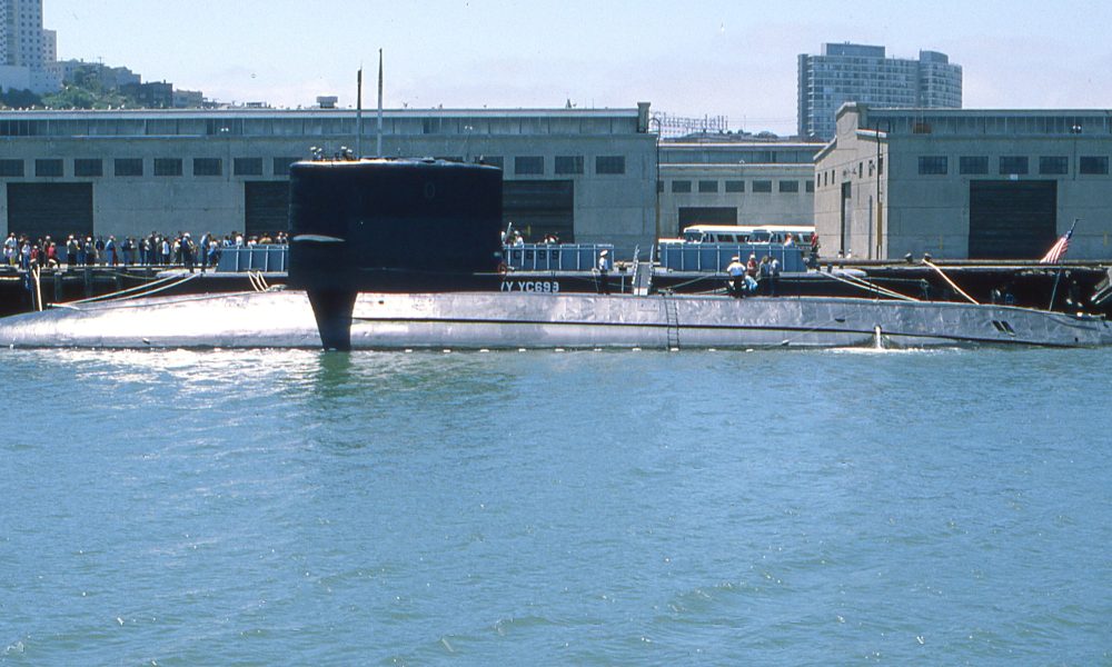 A Submarine in the Harbor