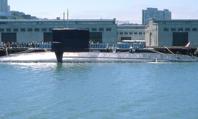 A Submarine in the Harbor