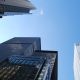 worm's eyeview of buildings
