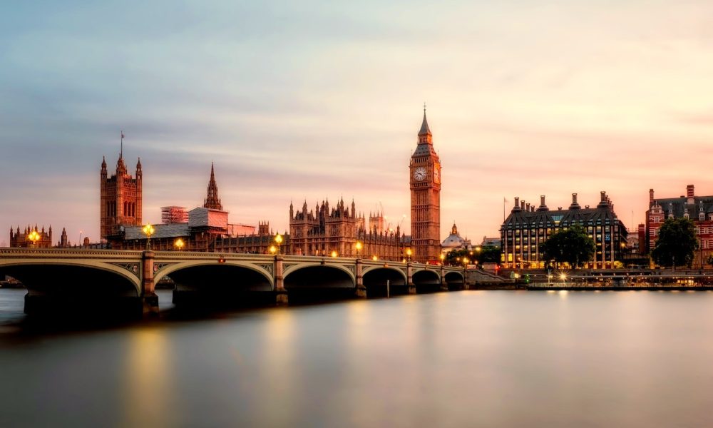 Big Ben across London Bridge