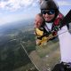 Man and Woman Parachute Jumping Selfie