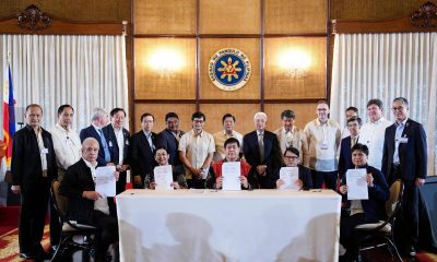 ceremonial signing of the memorandum of agreement