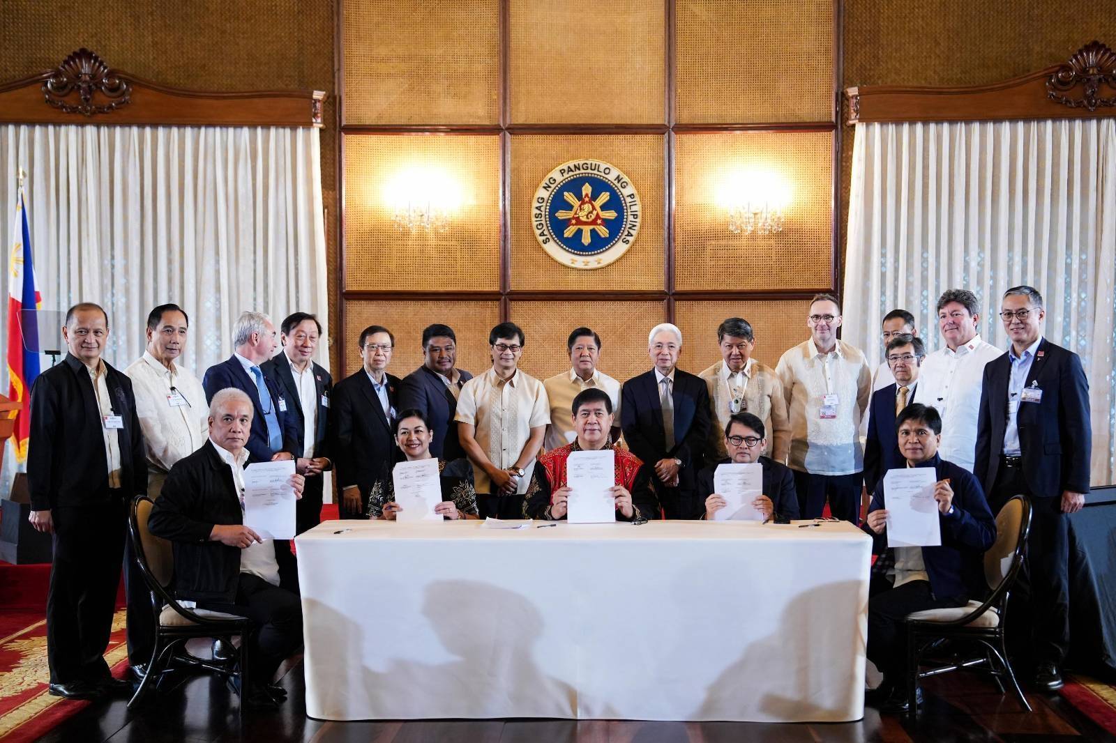 ceremonial signing of the memorandum of agreement