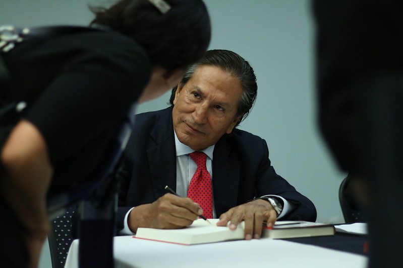 former president of Peru, Alejandro Toledo