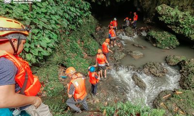 municipal tourism team conducts an initial area and risk assessment at the Calabidongan Cave