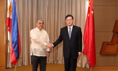 Foreign Affairs Secretary Enrique Manalo, Chinese Foreign Minister Qin Gang